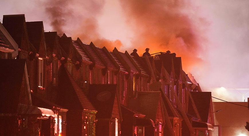 Son dakika haberi: ABDdeki yeni uçak kazasından ilk kareler geldi...