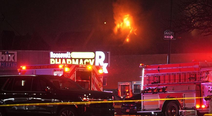 Son dakika haberi: ABDdeki yeni uçak kazasından ilk kareler geldi...
