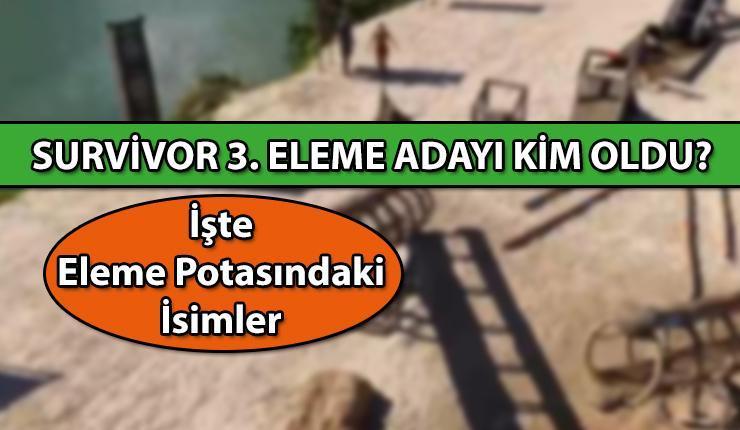 SURVİVOR 2025 ELEME ADAYLARI KİMLER OLDU
