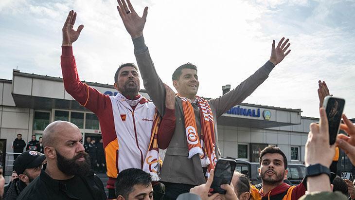 Galatasarayın yeni transferi Morata İstanbula geldi