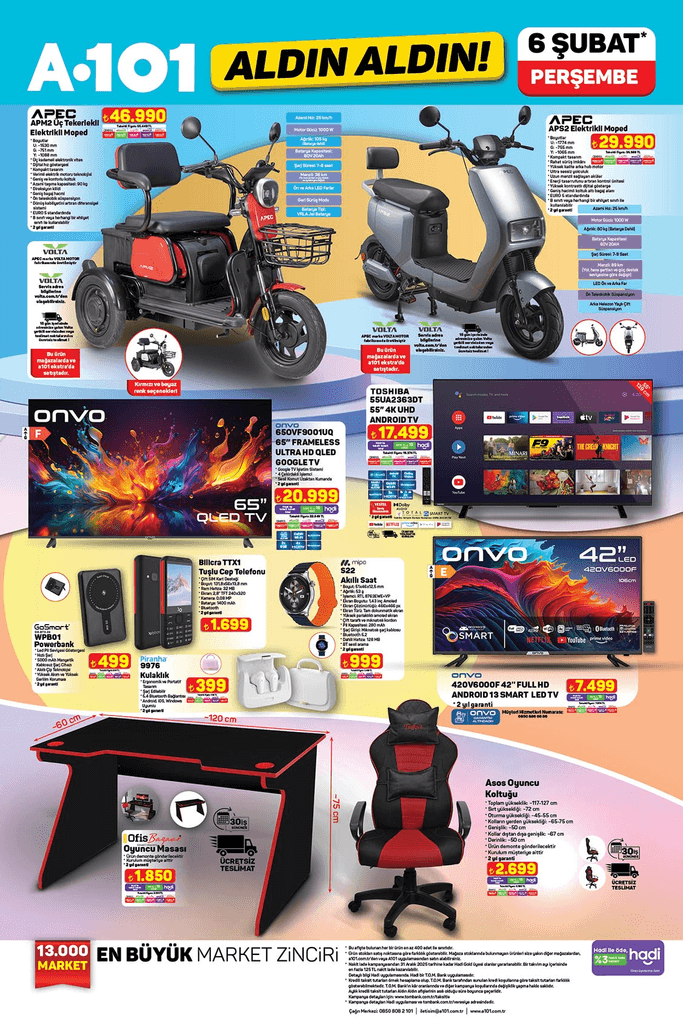 6 ŞUBAT A101 ALDIN ALDIN AKTÜEL KATALOĞU 6 ŞUBAT A101 ALDIN ALDIN AKTÜEL KATALOĞU