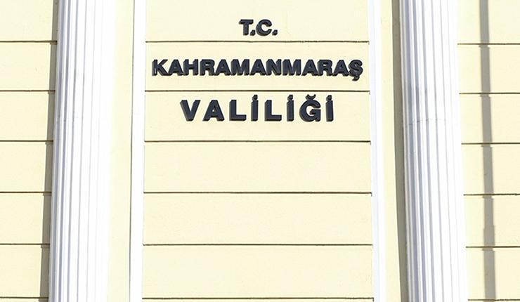 KAHRAMANMARAŞ VALİLİĞİNDEN AÇIKLAMA