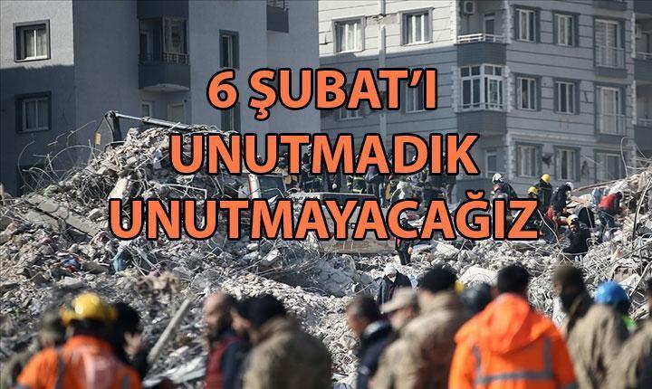 6 ŞUBAT DEPREMİ ANMA MESAJLARI