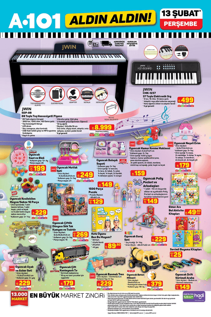 A101 ALDIN ALDIN 13 ŞUBAT PERŞEMBE KATALOĞU