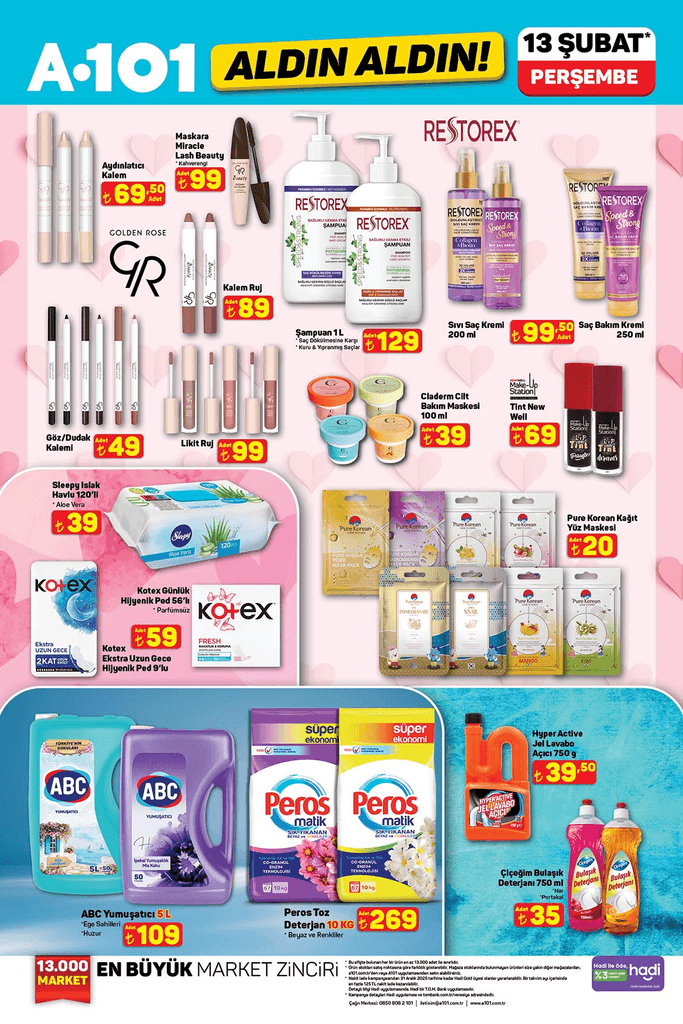 A101 ALDIN ALDIN 13 ŞUBAT PERŞEMBE KATALOĞU