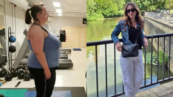 37 yaşında 79 kilo verdi, yöntemi çok basitti Yemeyerek yanlış yaptım