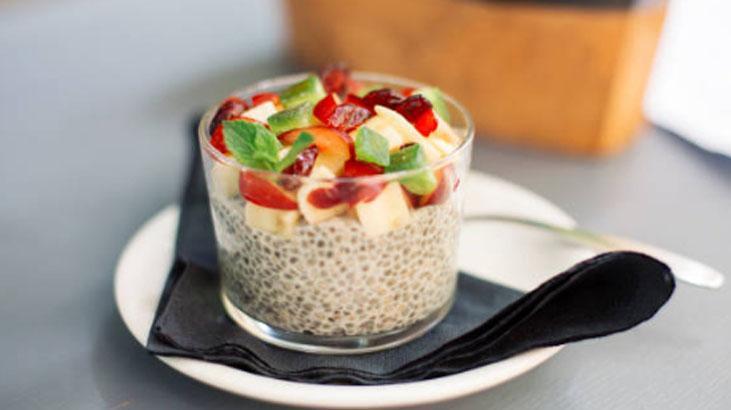 Chia tohumlu puding