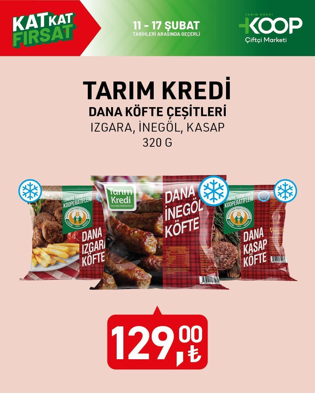 Tarım Kredi Kooperatifi Market indirim katalog fırsatları raflarda 13-17 Şubat 2025 Tarım Kredi Market aktüel indirimleri: Fındık kreması, çay, ayçiçek yağı, kaşar peyniri...