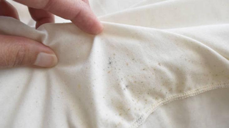 Çamaşır makinesine hiç gerek yok Tek seferde yastıkları sakız gibi ağartan tüyo
