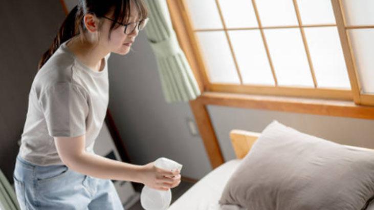 Çamaşır makinesine hiç gerek yok Tek seferde yastıkları sakız gibi ağartan tüyo