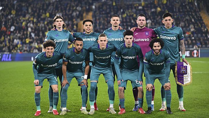 Fenerbahçe - Anderlecht maçından kareler