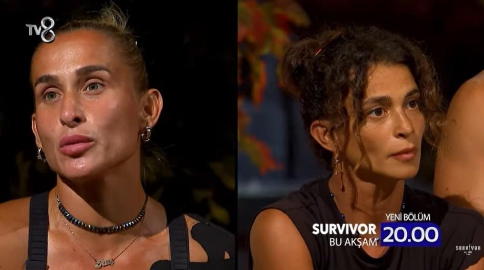 Survivorda Pınar ve Sema kavgasında ikinci raunt Tartışmaya Hikmet de dahil oldu