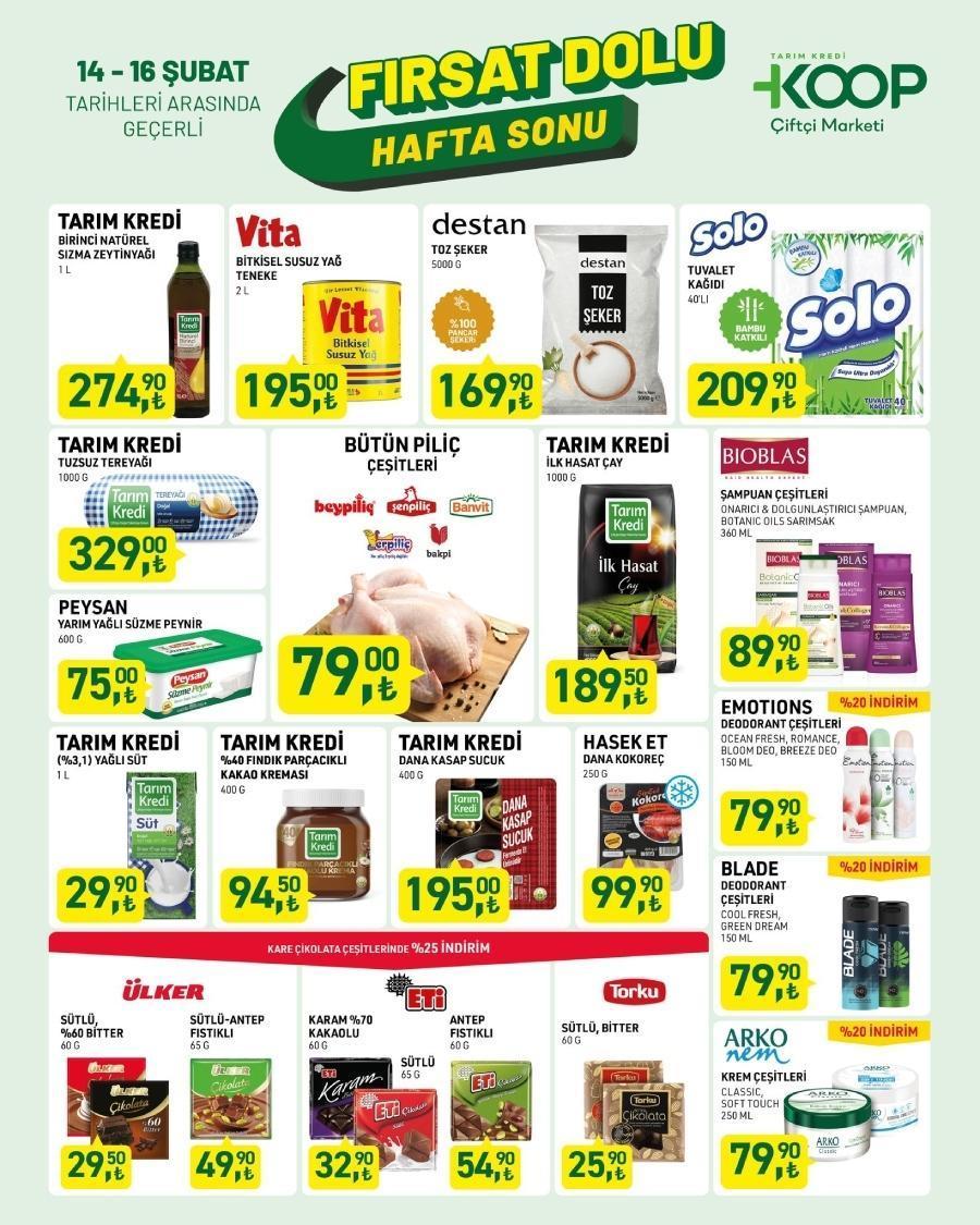 TARIM KREDİ MARKET İNDİRİMLERİ