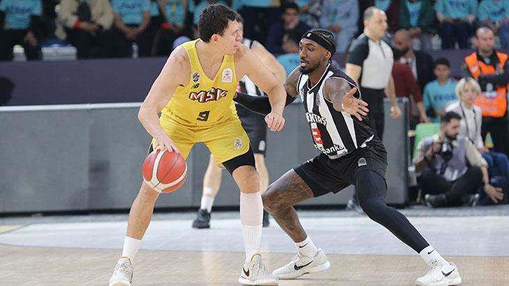 Mersin Spor - Beşiktaş Fibabanka maçından kareler