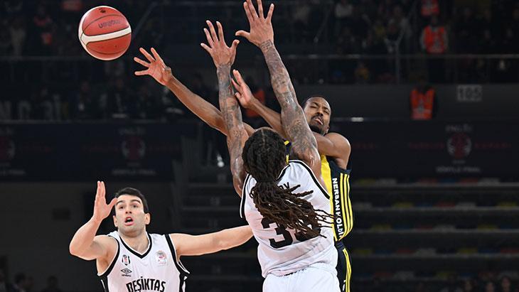 Fenerbahçe - Beşiktaş finalinden kareler