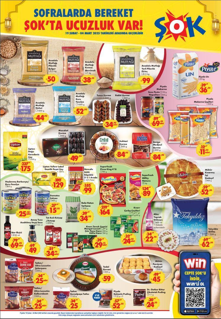 19 ŞUBAT - 4 MART ŞOK YENİ AKTÜEL KATALOĞU 19 ŞUBAT - 4 MART ŞOK YENİ AKTÜEL KATALOĞU