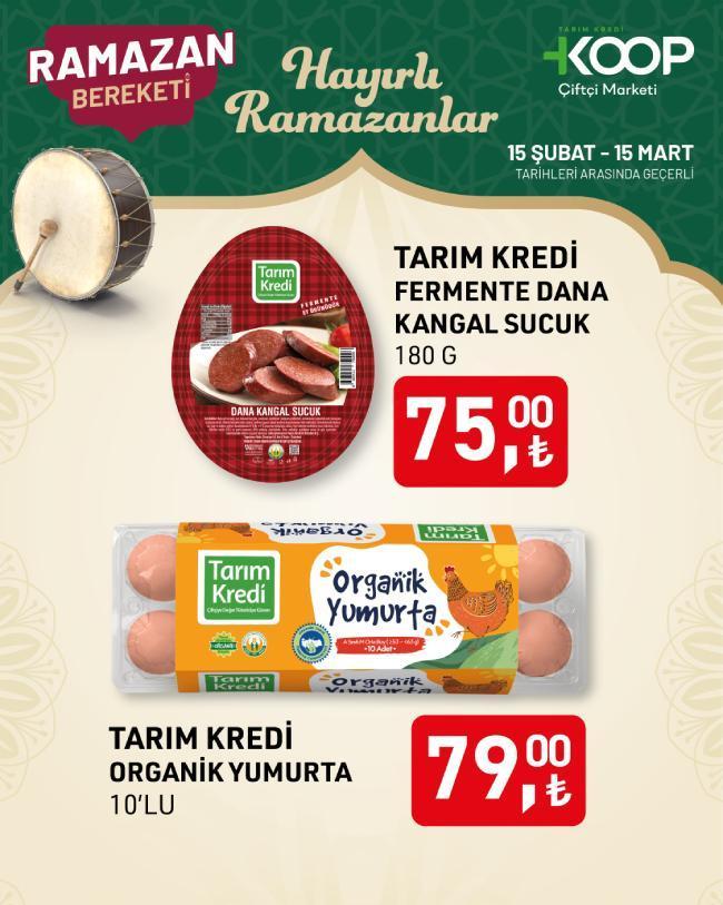 Tarım Kredi Kooperatifi market indirimleri kataloğu Ramazan ayı fırsatları 18 Şubat - 15 Mart 2025 yepyeni Tarım Kredi market aktüel ürünler fiyatları