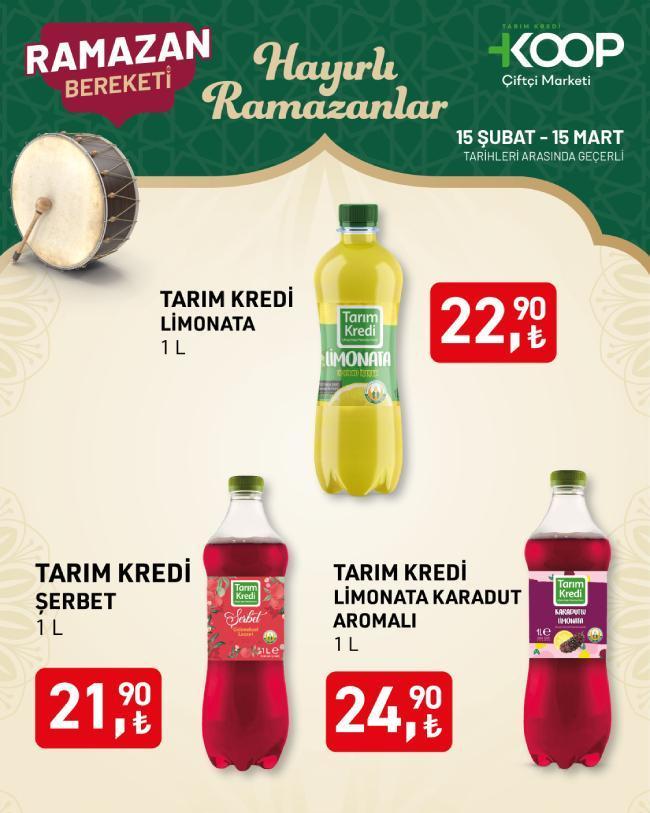 Tarım Kredi Kooperatifi market indirimleri kataloğu Ramazan ayı fırsatları 18 Şubat - 15 Mart 2025 yepyeni Tarım Kredi market aktüel ürünler fiyatları