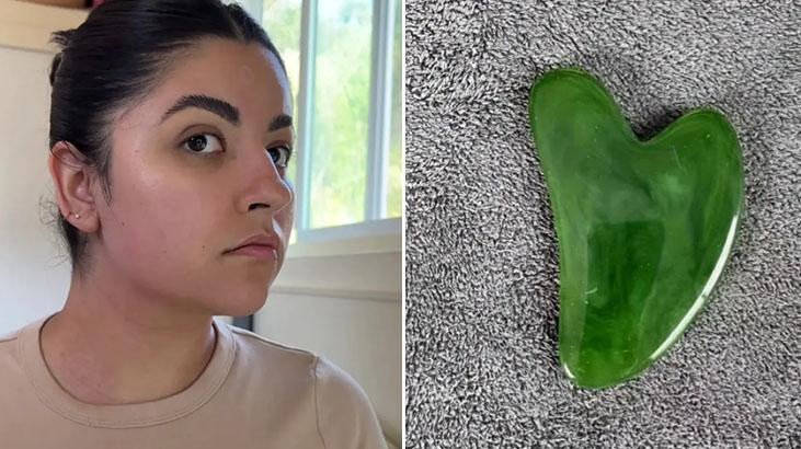 Grip sonrası yüzü şişti, sihirli taşla ovarak sorunu çözdü: Çene kemiğim düzeldi