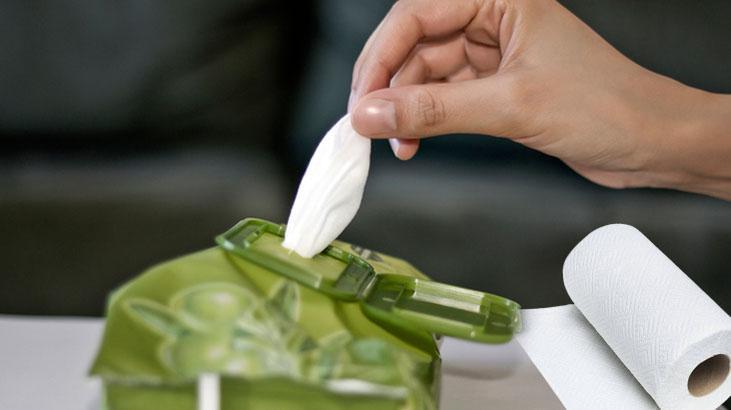 Paket paket ıslak mendil almaya son Evde rulo yöntemi en etkilisi, tertemiz yapıyor