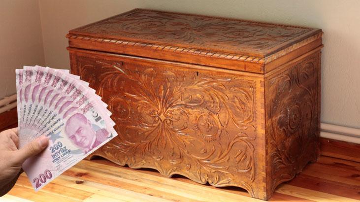 Genç kızların favorisiydi, bu sandıklar artık 130 bin lira Antikacılar pazara koşuyor