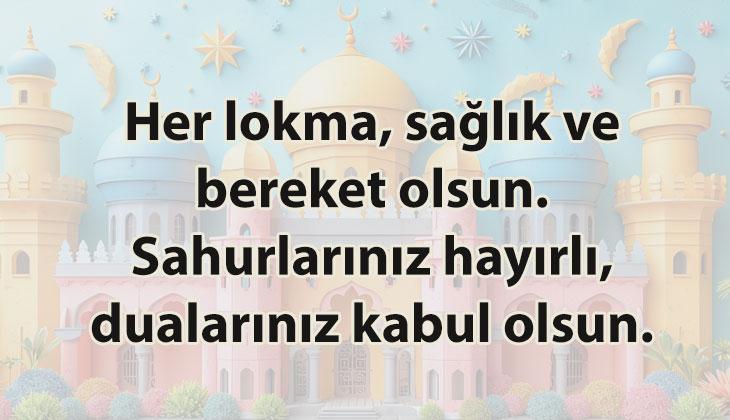 HAYIRLI SAHURLAR MESAJLARI VE SÖZLERİ🌙 Anlamlı, dini, farklı, resimli, hayırlı sahurlar mesajları 2025 || İlk sahur mesajları