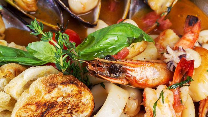 4- Kabuklu deniz ürünleri