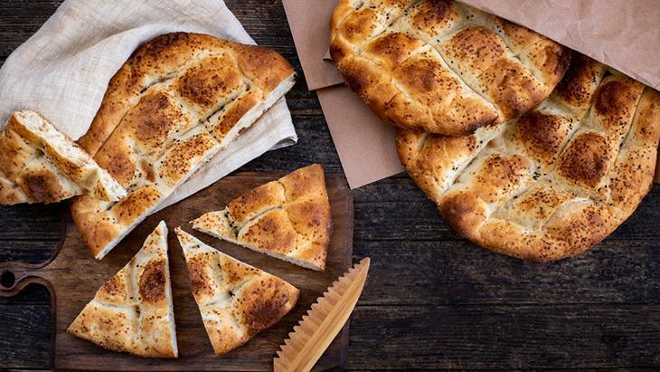 6- Pideyi bir avuç içi kadar tüketin