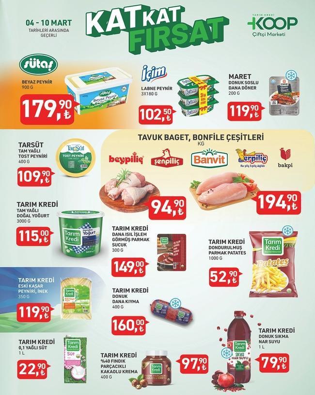 4-10 MART 2205 TARIM KREDİ AKTÜEL ÜRÜNLER KATALOĞU