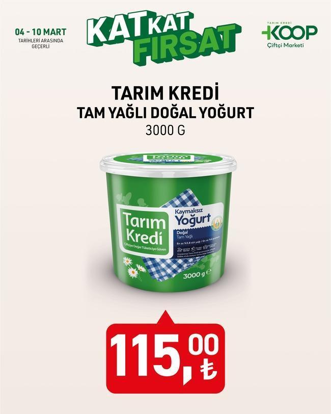 Tarım Kredi Kooperatif market 4-10 Mart 2025 aktüel kataloğu indirimleri fırsatı Mart ayının ilk Tarım Kredi market indirimli ürün fiyatları