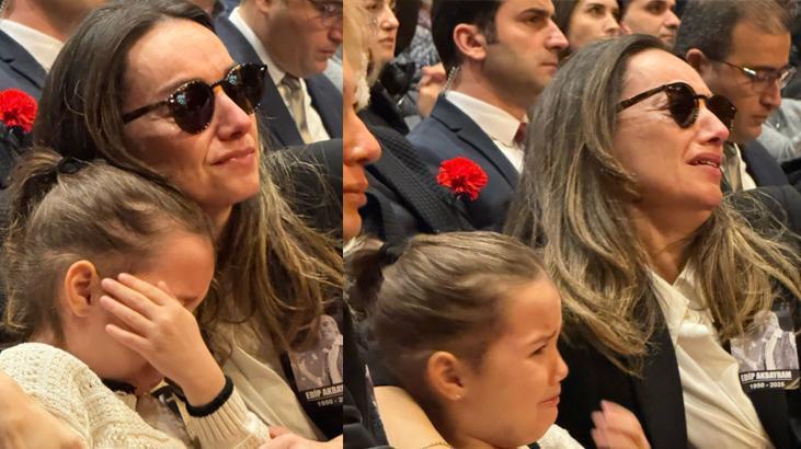 Edip Akbayrama veda Kızı Türkü Akbayram gözyaşlarına boğuldu