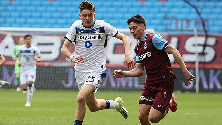 UEFA Gençlik Ligi Trabzonspor - Atalanta maçından kareler