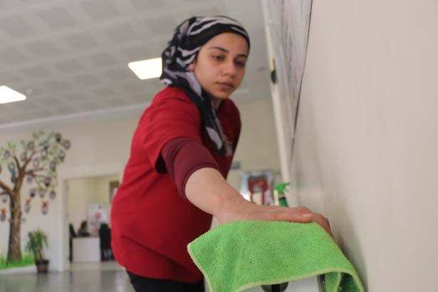 Gündelik temizliğe başladı, 3 senede patron oldu