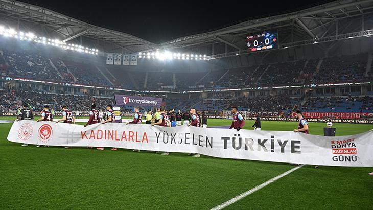 Trabzonspor - Hatayspor maçından kareler