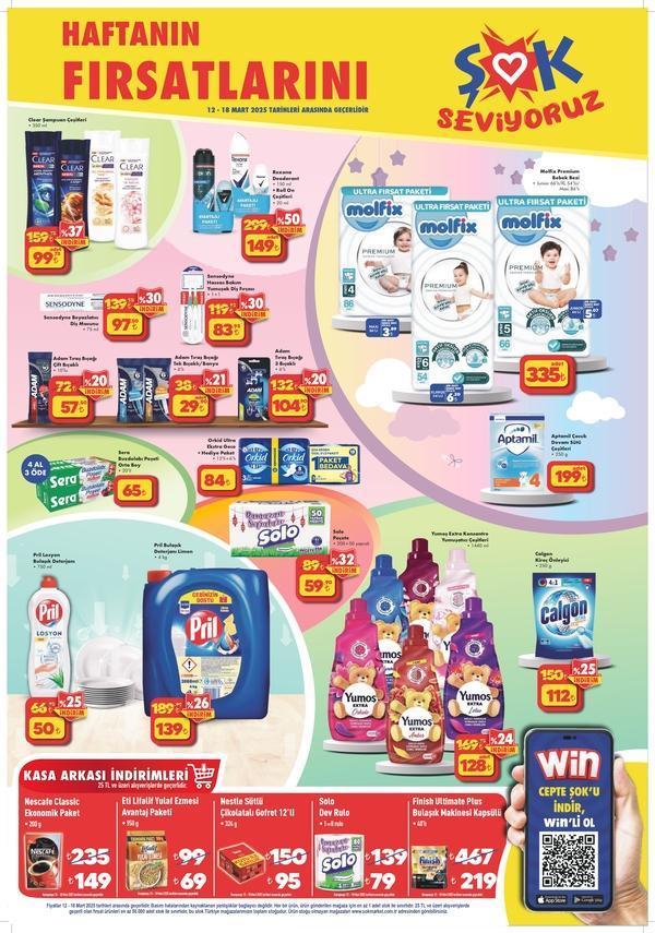 ŞOK 12 MART 2025 AKTÜEL KATALOĞU