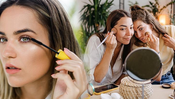 Su geçirmez maskara göz yakabilir Fırçadan anlaşılıyor, temizlemek şart