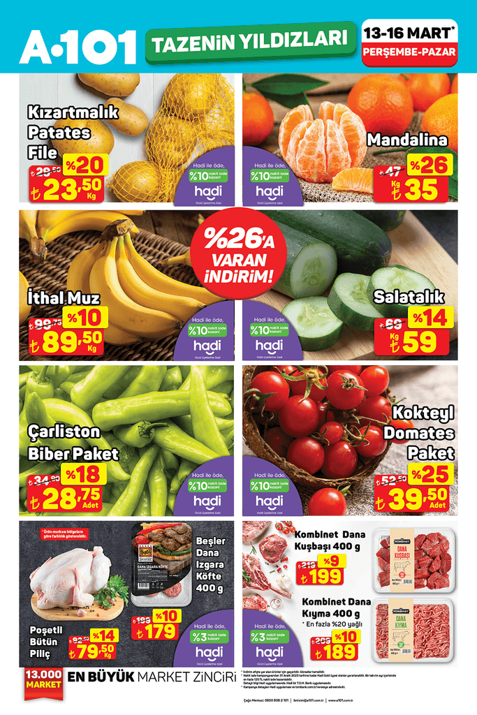 13-16 MART A101 AKTÜEL KATALOĞU 13-16 MART A101 AKTÜEL KATALOĞU
