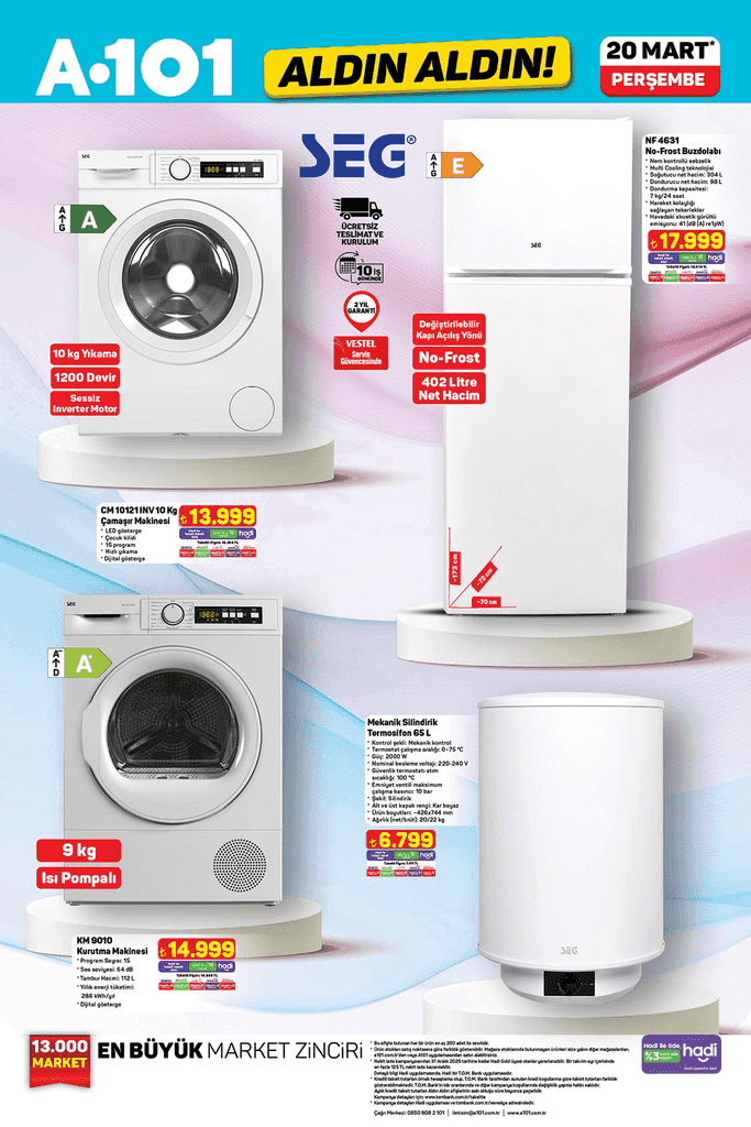 20 MART A101 ALDIN ALDIN AKTÜEL KATALOĞU 20 MART A101 ALDIN ALDIN AKTÜEL KATALOĞU