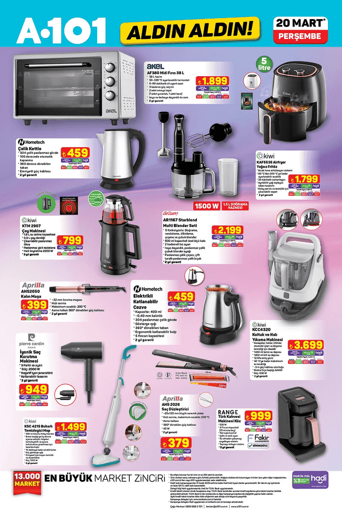 20 MART A101 ALDIN ALDIN AKTÜEL KATALOĞU 20 MART A101 ALDIN ALDIN AKTÜEL KATALOĞU