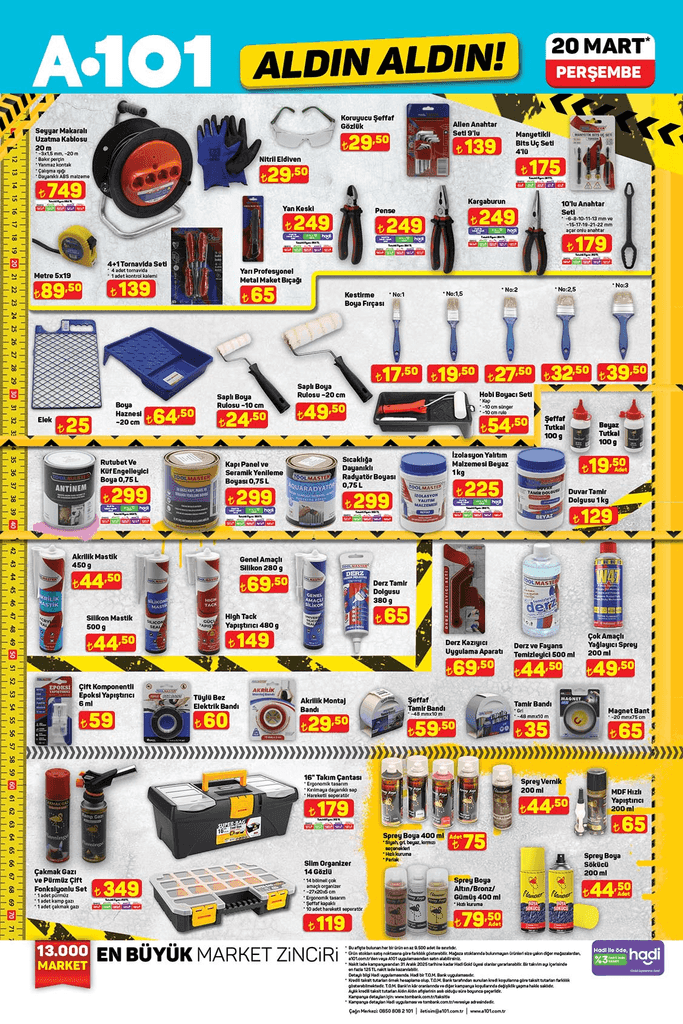 20 MART A101 ALDIN ALDIN AKTÜEL KATALOĞU 20 MART A101 ALDIN ALDIN AKTÜEL KATALOĞU