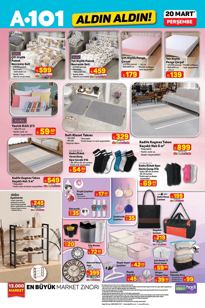 20 MART A101 ALDIN ALDIN AKTÜEL KATALOĞU 20 MART A101 ALDIN ALDIN AKTÜEL KATALOĞU