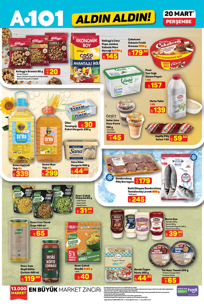 20 MART A101 ALDIN ALDIN AKTÜEL KATALOĞU 20 MART A101 ALDIN ALDIN AKTÜEL KATALOĞU