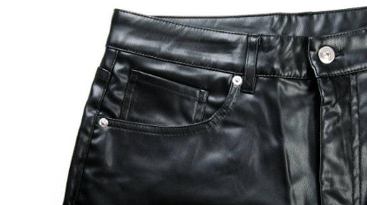 Yanlış yıkanırsa işi bitiyor Deri pantolona tek malzeme yeter, sonuç yumuşacık
