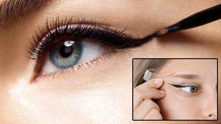 Tek sürüşte jilet gibi bakışlar Eyeliner çekme taktiği: Evdeki kaşık yetiyor Tek sürüşte jilet gibi bakışlar Eyeliner çekme taktiği: Evdeki kaşık yetiyor