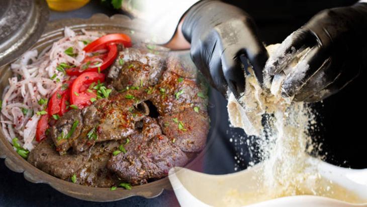 Arnavut ciğerinin sırrıymış Asla yıkamayın, zardan sonra un, tuz ve karabiber yeter