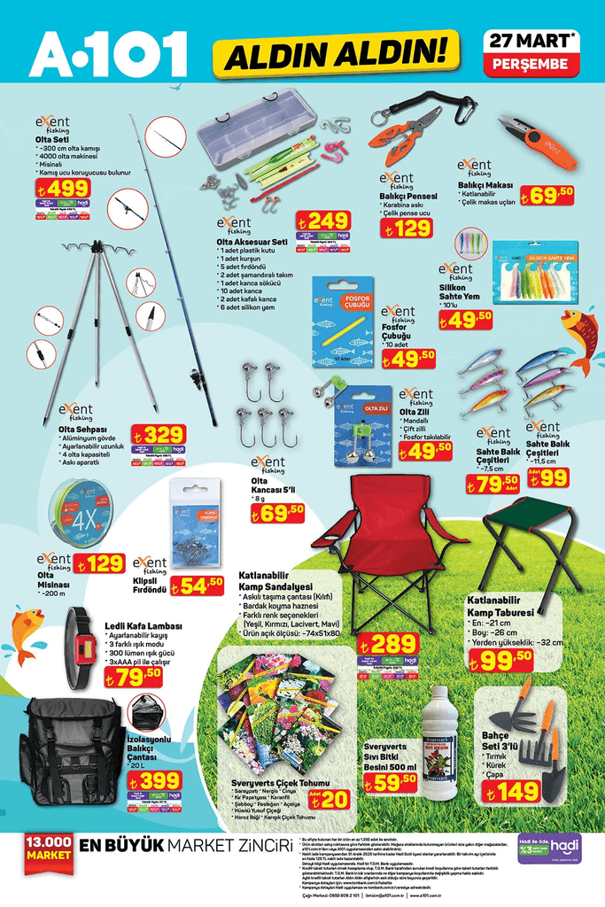 27 MART PERŞEMBE A101 AKTÜEL İNDİRİMLERİ
