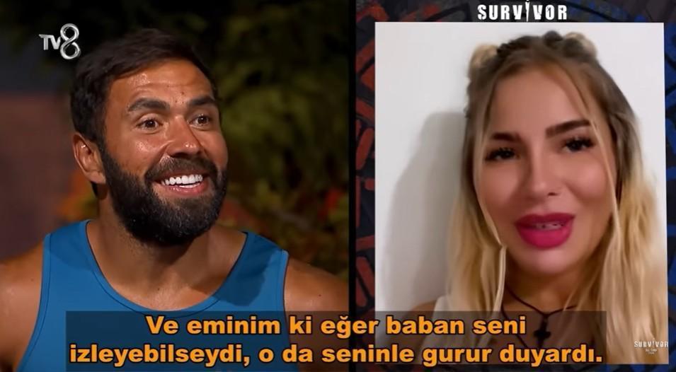 Survivorda aşk kokusu var Yunus Emreye Rumen Isabelladan yanıt geldi