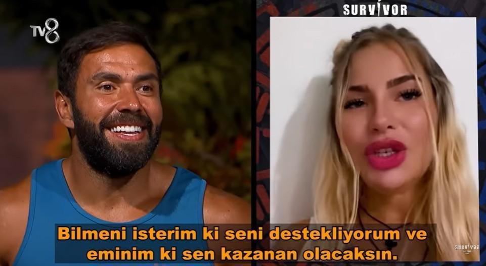 Survivorda aşk kokusu var Yunus Emreye Rumen Isabelladan yanıt geldi