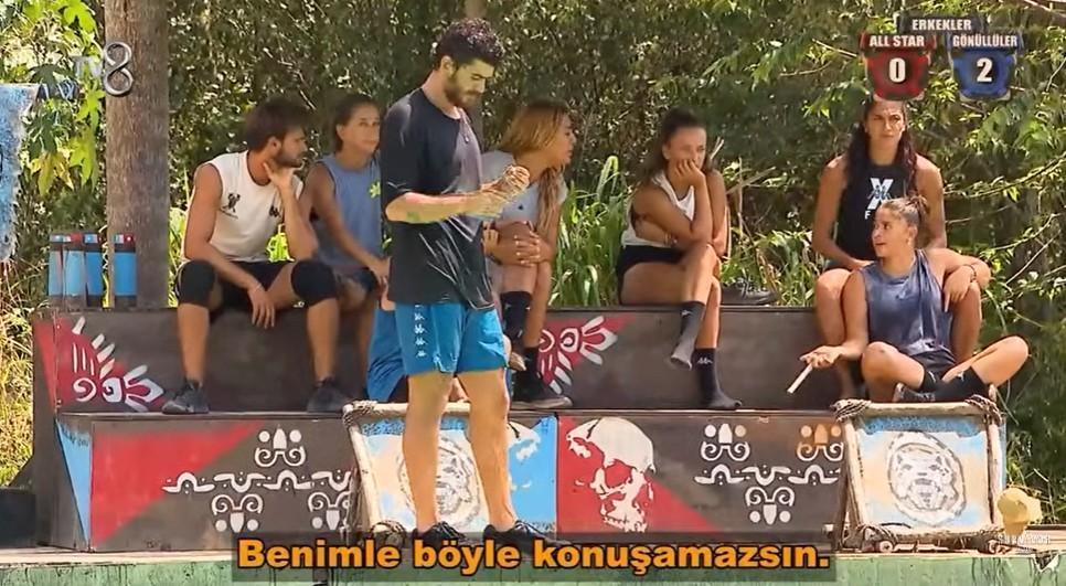 Survivorda dokunulmazlık oyununda tansiyon yükseldi Almeda Baylan ve Ayşe Yüksel kavga etti