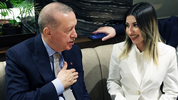 Cumhurbaşkanı Erdoğan kafede vatandaşlarla sohbet etti çocukları sevdi Cumhurbaşkanı Erdoğan kafede vatandaşlarla sohbet etti çocukları sevdi